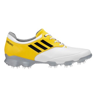 Adidas Adizero Tour Golf Shoes (White/Yellow) 2013