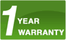 1 Year Manufacturer Warranty