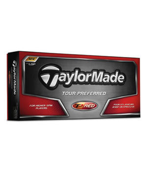 TaylorMade TP Red Balls (12 Balls)