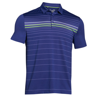 Under armouur mens coldblack engineered stripe polo shirt van kantoor artikelen tip.