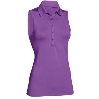 under armour ladies zinger sleeveless polo shirt