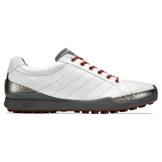 Ecco mens biom hybrid hydromax shoes (white/brick) 2012