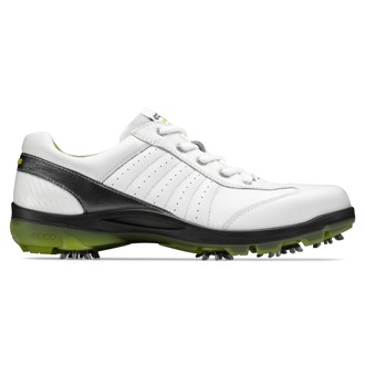 Ecco mens cool iii shoes (white/silver/lime) 2012