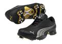 Puma Golf Ace 2 Golf Shoes (Black/Silver/Yellow) 
