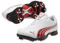 Puma Golf Ace 2 Golf Shoes (White/Red/Black) 