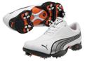 Puma Golf Ace 2 Golf Shoes (White/Silver/Orange)