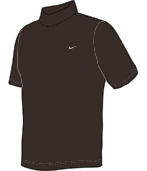 Nike Mens Dri-Fit Ultra Short Sleeve Mock