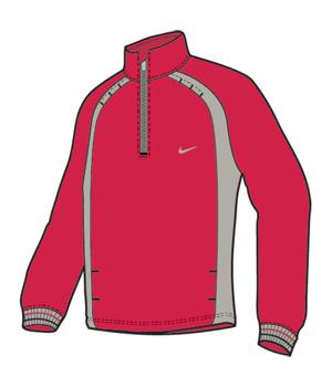 Nike Junior Fleece Half Zip Top