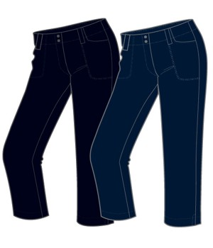 Nike Ladies Dri-Fit Crop Trouser