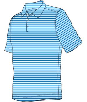 Nike Mens Sphere Dry Stripe Polo Shirt