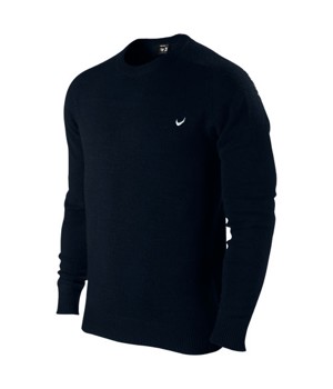 Nike Mens Seamless Lambswool Crew Sweater (Swoosh on Chest) 2012
