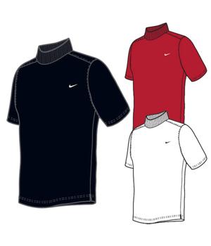 Nike Mens Dri-Fit Ultra Short Sleeve Mock 2010