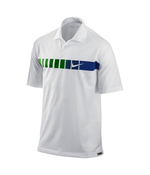 Nike Mens Body Mapping Fade Stripe Polo Shirt 2011