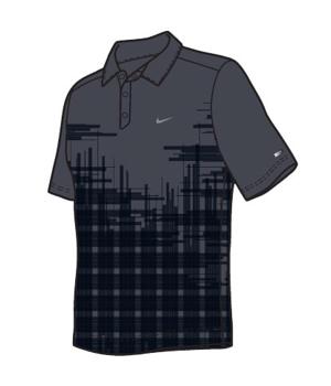 Nike Mens Bonded Dri-Fit No-Float Jaquard Polo Shirt 2011