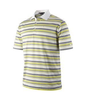 Nike Mens Dri-Fit Mercerized Bold Stripe Polo 2011