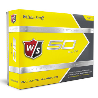 Wilson staff fifty elite yellow ball (12 balls) van kantoor artikelen tip.