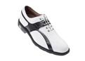 Footjoy Mens FJ Icon Shoes (White/Black Croc) 2012
