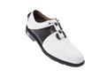 Footjoy Mens FJ Icon Shoes (White/Black/Brown) 2012