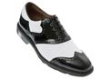 FootJoy Mens FJ Icon Golf Shoes (White/Black Patent)