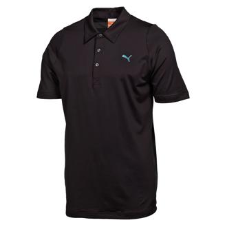 puma mens duo swing mesh polo shirt