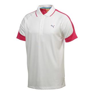 Puma mens colourblock jacquard polo shirt van kantoor artikelen tip.