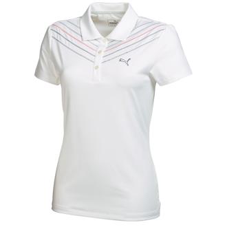 puma ladies chevron polo shirt