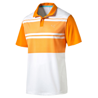 puma boys pattern block polo shirt