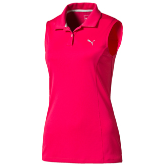 Puma ladies pounce sleeveless polo shirt van kantoor artikelen tip.
