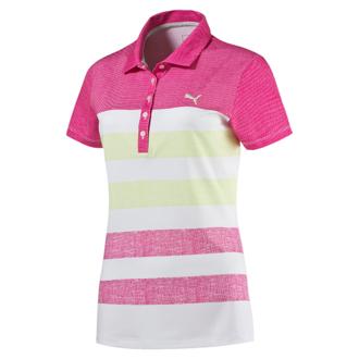 Puma ladies road map texture polo shirt van kantoor artikelen tip.