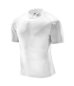 Mizuno Mens BioGear High Neck Tee (Short Sleeve) 2011
