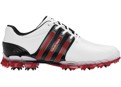 Adidas Tour 360 ATV Golf Shoes (White/Black/Power Red) 2012