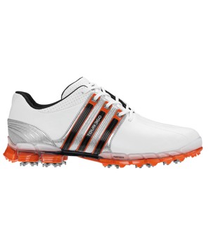 Adidas Tour 360 ATV Golf Shoes (White/Metallic Silver/Energy) 2011