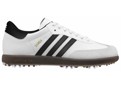 Adidas Mens Samba Golf Shoes (White/Black/Gum) 2012