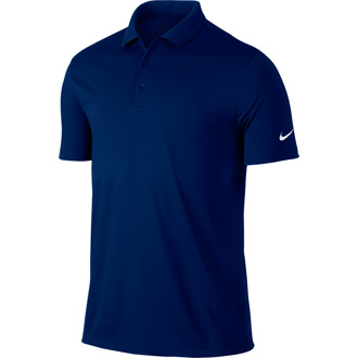 nike mens victory solid polo shirt (logo on sleeve)