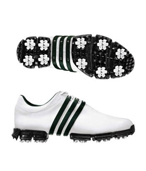Adidas Tour 360 Limited Golf Shoes (White/White/Green)