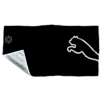 puma large players jacquard towel