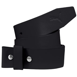 puma genuine leather belt strap