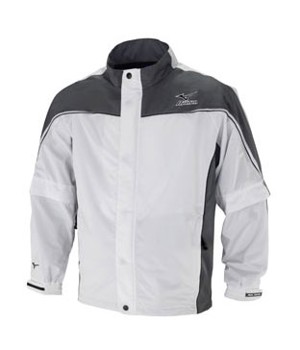 Mizuno Mens Impermalite Full Zip Rain Jacket 2010