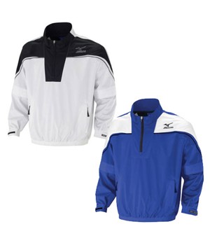 Mizuno Mens Impermalite 1/4 Zip Rain Top 2010
