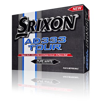 srixon ad333 tour balls (12 balls)