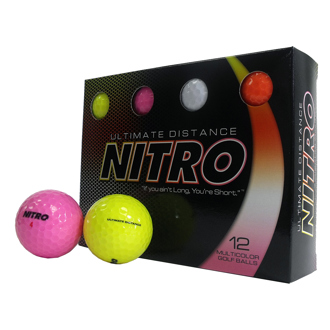 Nitro ultimate distance mixed balls (12 balls) van kantoor artikelen tip.