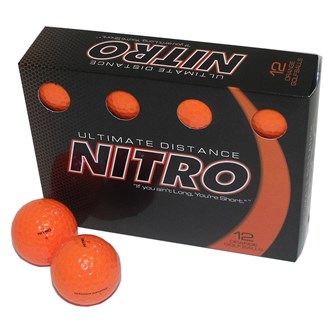 nitro ultimate distance orange balls (12 balls)
