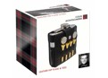 Leather Hip Flask & Tees (Colin Montgomerie Collection)