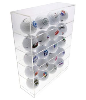 Acrylic 20 Golf Ball Display Unit