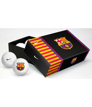 Nike Power Distance Soft FC Barcelona Golf Balls (6 Pack) 2012