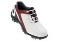 Footjoy Junior Golf Shoes (White/Red) 2012