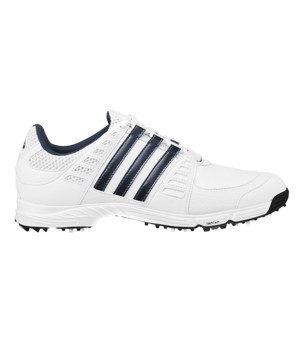 Adidas Junior Tech Response Golf Shoes (White/Steel) 2011
