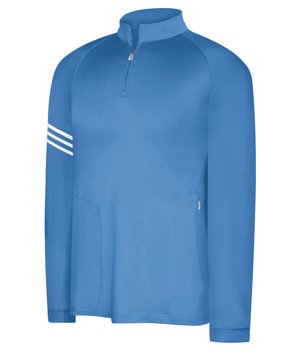 Adidas Mens ClimaLite Warm 3-Stripes Half-Zip Mock Pullover 2011