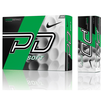 nike power distance pd9 soft white balls (12 balls)