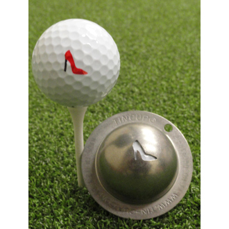 Tin cup ball marker   gimme choo van kantoor artikelen tip.